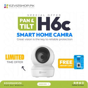 Ezviz H6c 1080p Smart Wifi Camera + Free SD Card